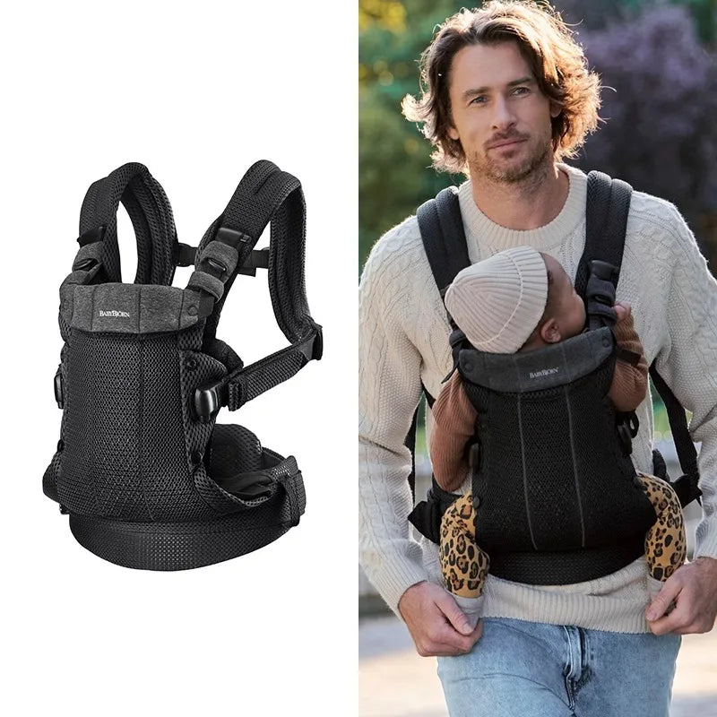 Portabebés BabyBjorn de Malla 3D - Ergonomía 3 en 1 para Recién Nacidos y Niños Pequeños