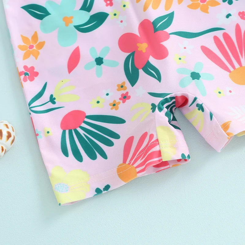 Bañador "Jardín Acuático" – Protección y Estilo para tu Bebé (3M-3T)