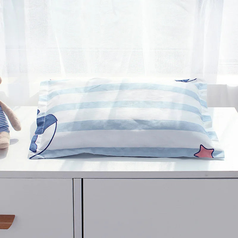 Set de Cama para Cuna Premium | Estampado Reactivo y Relleno de Seda