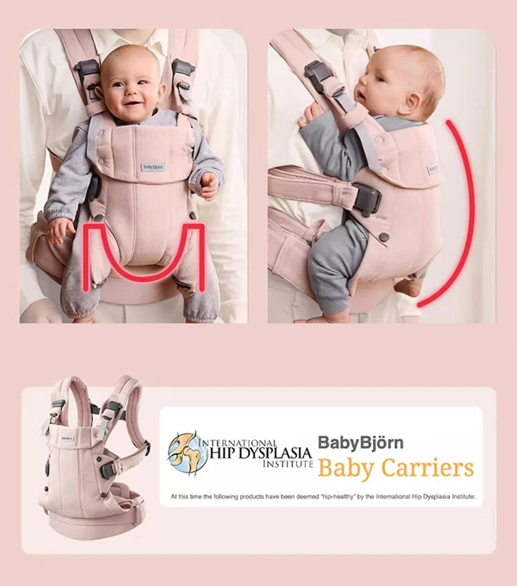 Portabebés BabyBjorn de Malla 3D - Ergonomía 3 en 1 para Recién Nacidos y Niños Pequeños