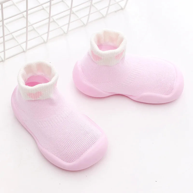 Calceta-Zapato para Primeros Pasos - Suela de Goma Antideslizante (6M-4T)