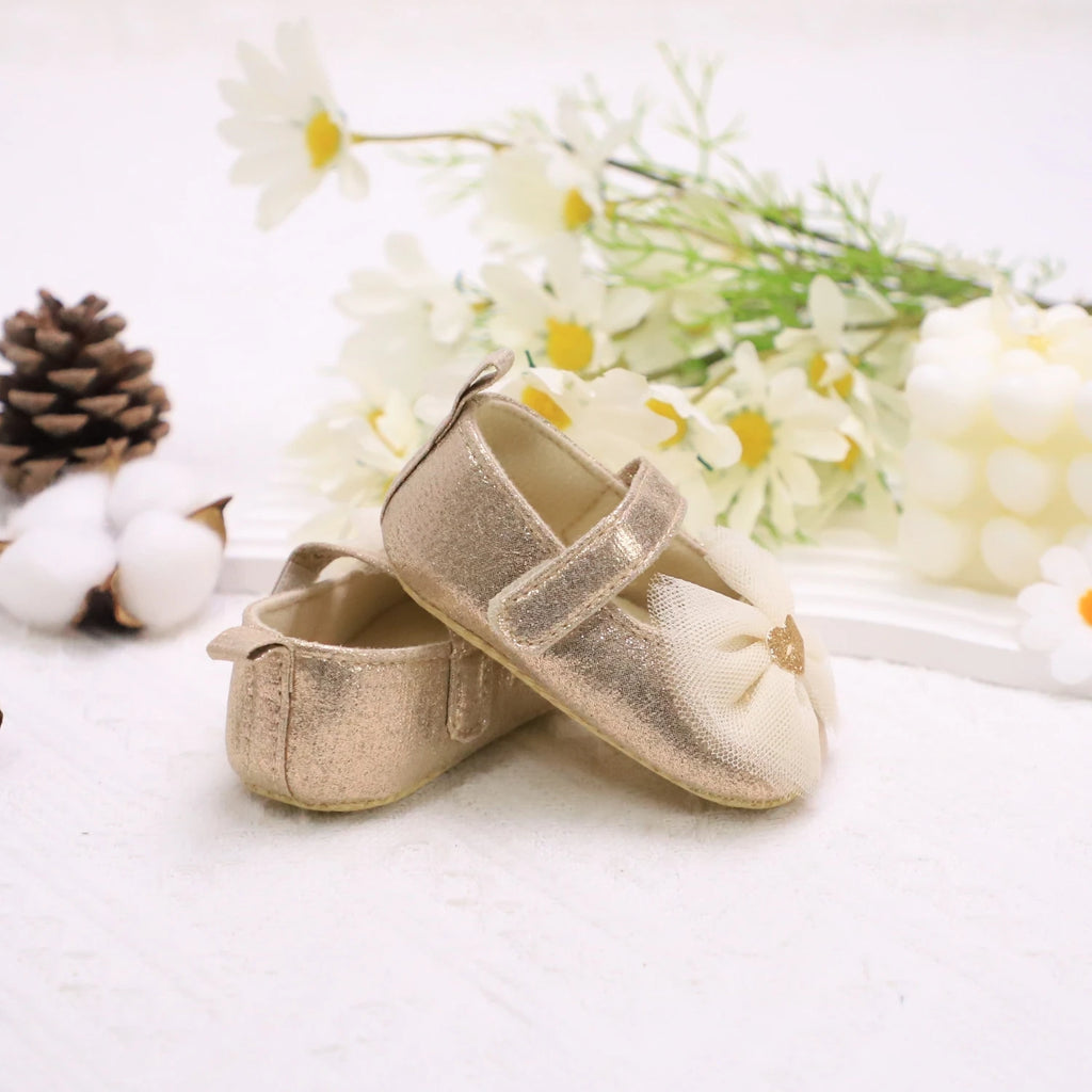 Zapatos de Princesa para Primeros Pasos - Antideslizantes y Transpirables