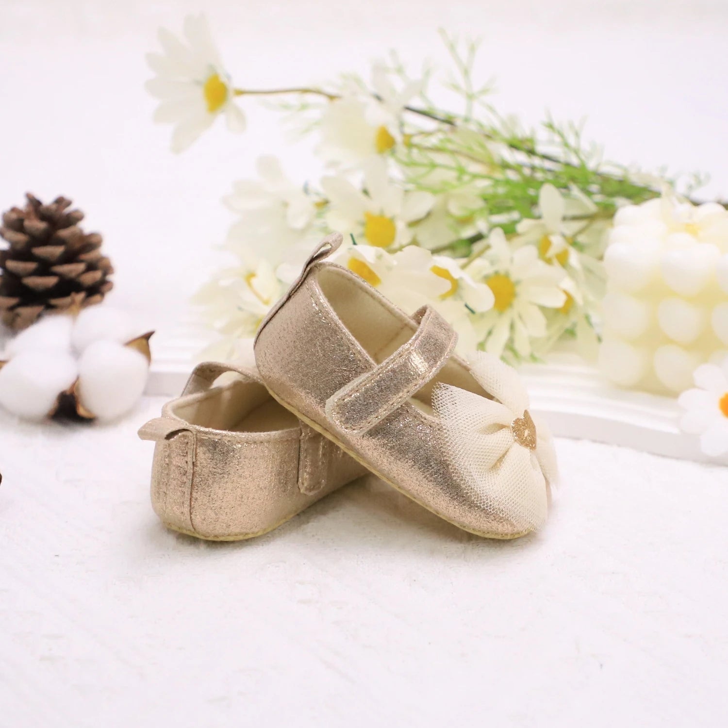 Zapatos de Princesa para Primeros Pasos - Antideslizantes y Transpirables