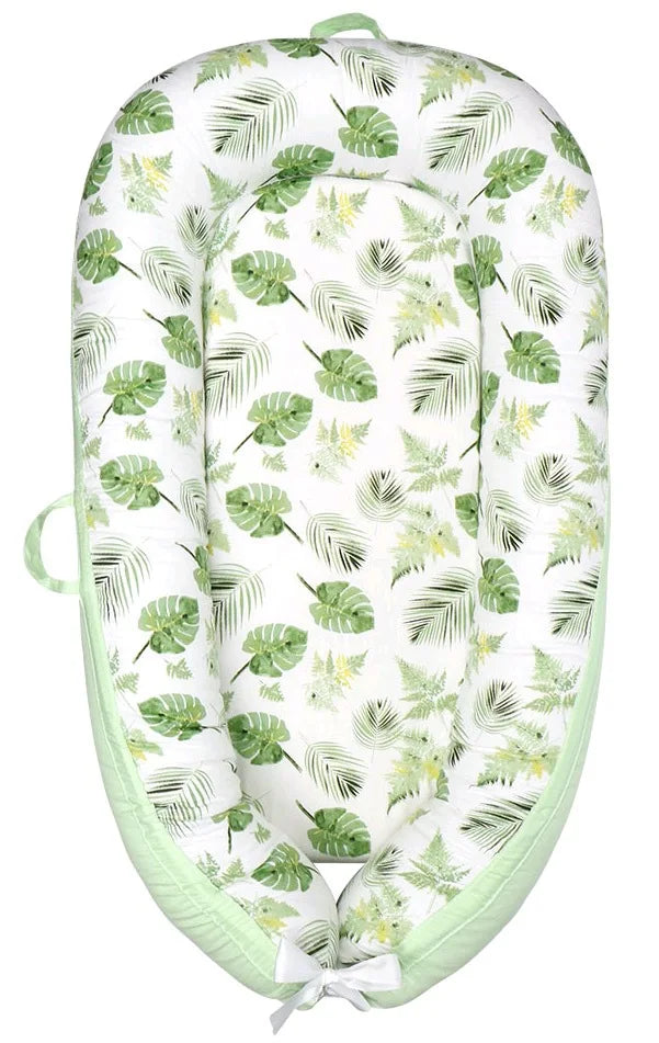 Nido Portátil Desmontable Anti-Vuelco para Bebé (0-18 Meses) con Tapete Refrescante