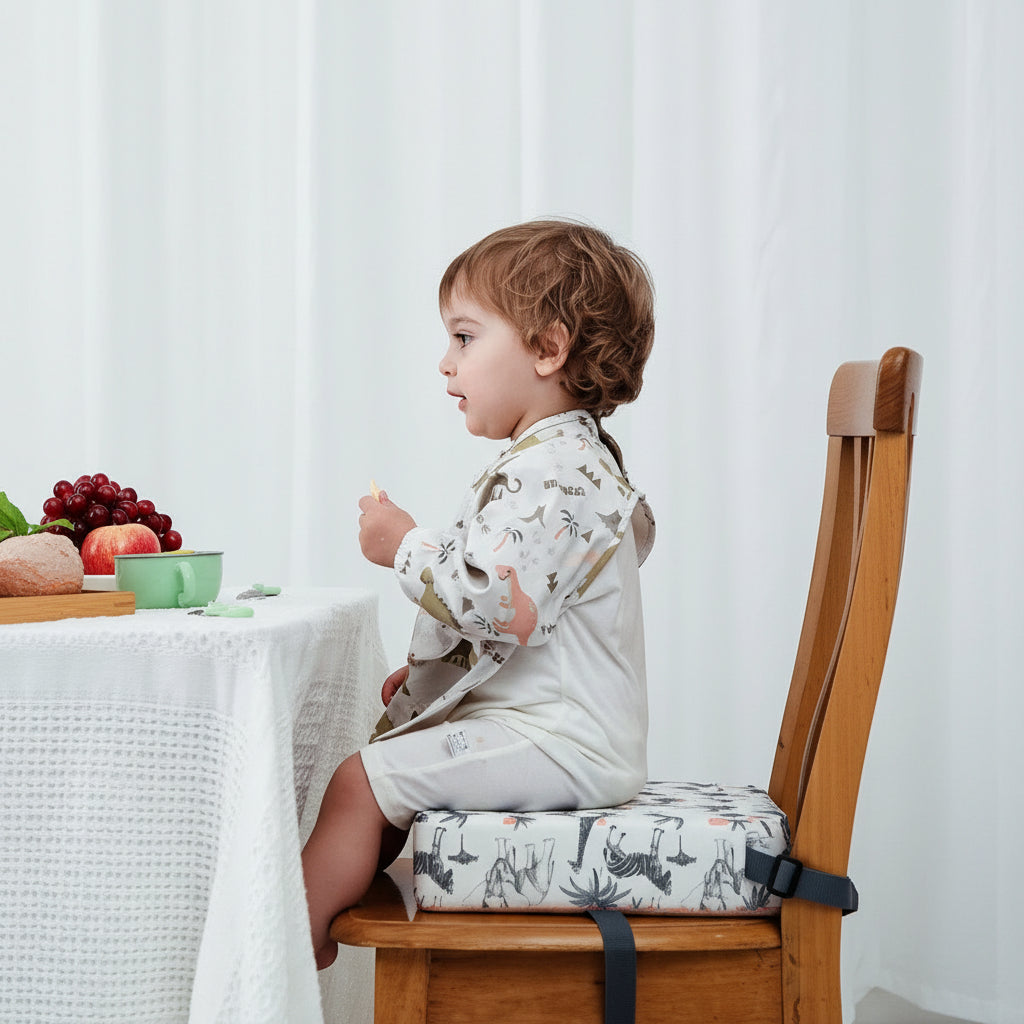 Cojín Elevador Ajustable INSULAR para Silla de Comer (Removible)