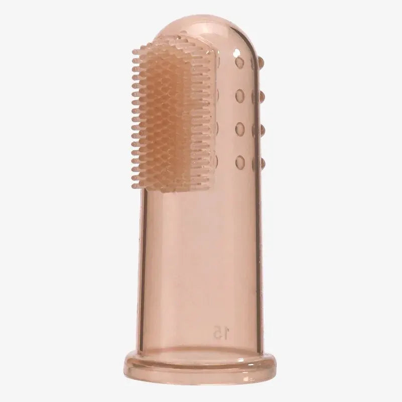 Cepillo de Dientes de Dedo de Silicona: Para Encías, Dientes Deciduos y Lengua (Mayores de 6 Meses)