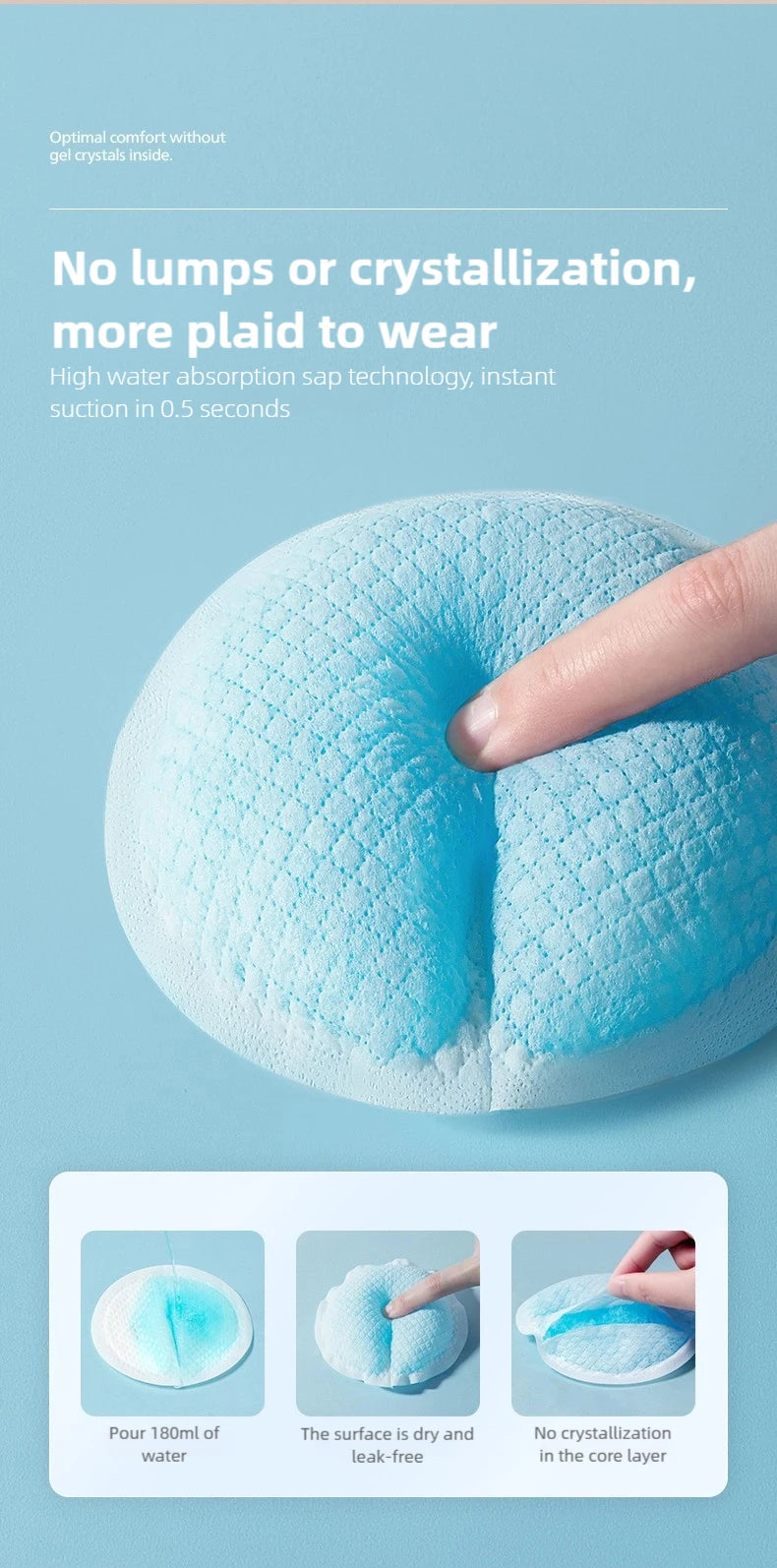 100 pzas Almohadilla de Lactancia Desechable Philips Avent | Algodón Suave, Fina y Antidesbordamiento