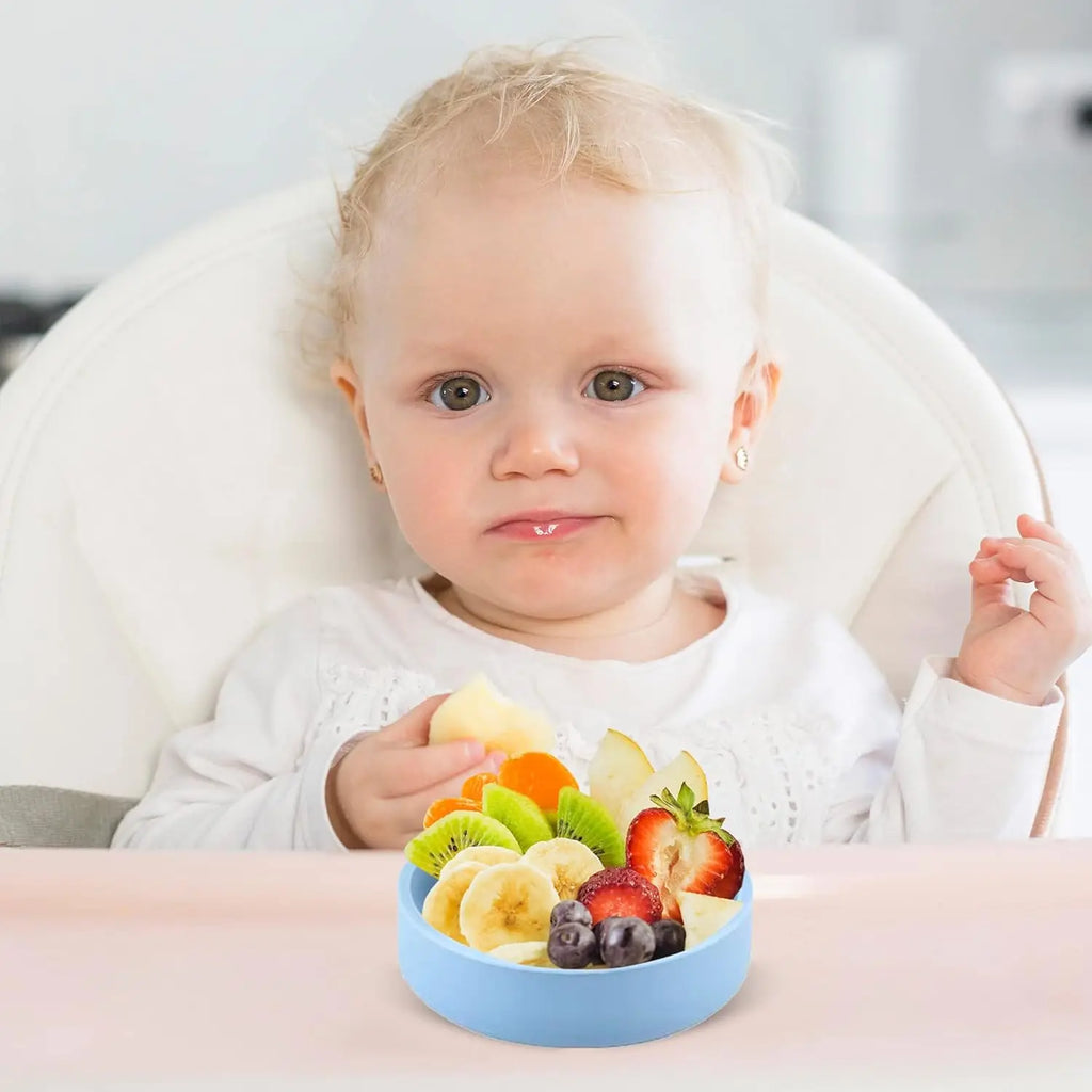 Set de 3 Platos y Cuencos de Silicona Premium | Libres de BPA