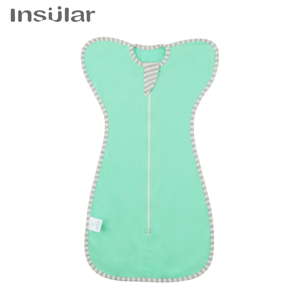 Saco de Dormir Insular de Algodón para Bebé Recién Nacido (Pijama y Manta Envolvente)Descripción del P