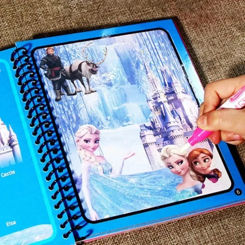 Set Mágico de Pintura con Agua Disney - ¡Diversión sin Manchas!
