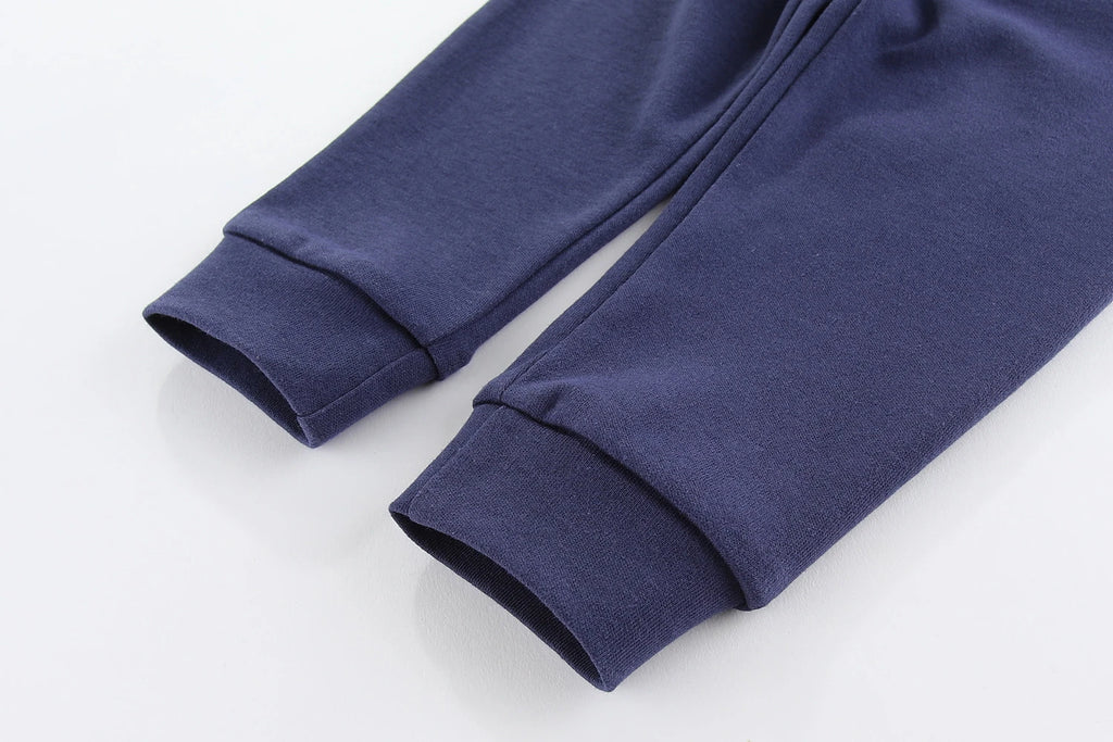 Set de 4 Pantalones de Algodón 100% (Unisex) - Color Sólido para Todas las Estaciones