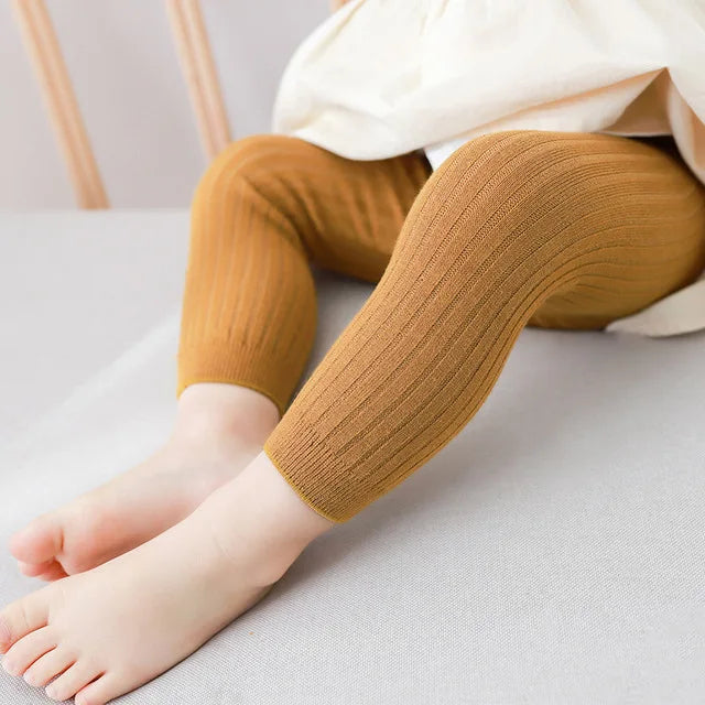 Leggings de Punto Unisex – Algodón Elástico (0 a 6 años)