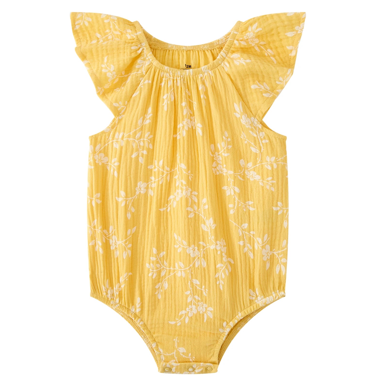 Body de Algodón con Mangas volantes para Bebé Niña (0-24 Meses)