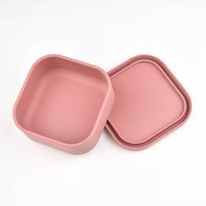 Caja Bento de Silicona  |  Compartimentos a Prueba de Fugas