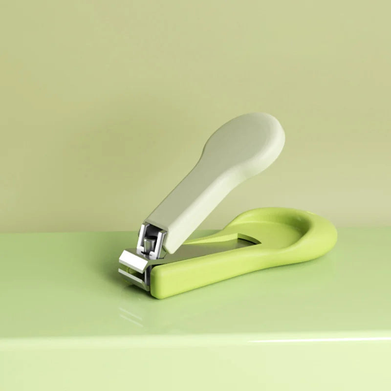 Set de 4 piezas Cuidado de Uñas para Bebé | Cortaúñas de Acero Inoxidable, Cóncavo y Seguro