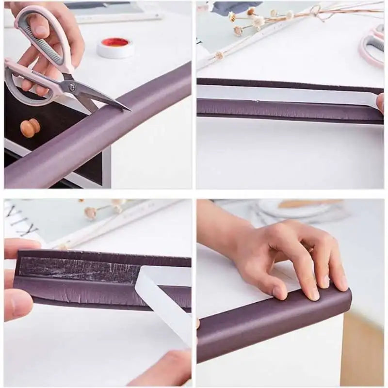 Tira Protectora de Borde Anti-Golpes para Muebles (Tipo "L" Gruesa) - 2 Metros