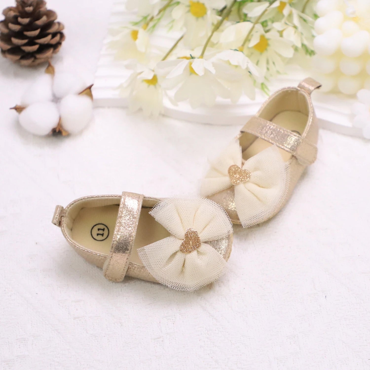 Zapatos de Princesa para Primeros Pasos - Antideslizantes y Transpirables