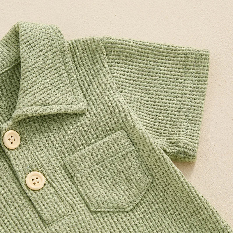 Body Polo para Bebé Niño - Algodón Suave y Estilo Diario