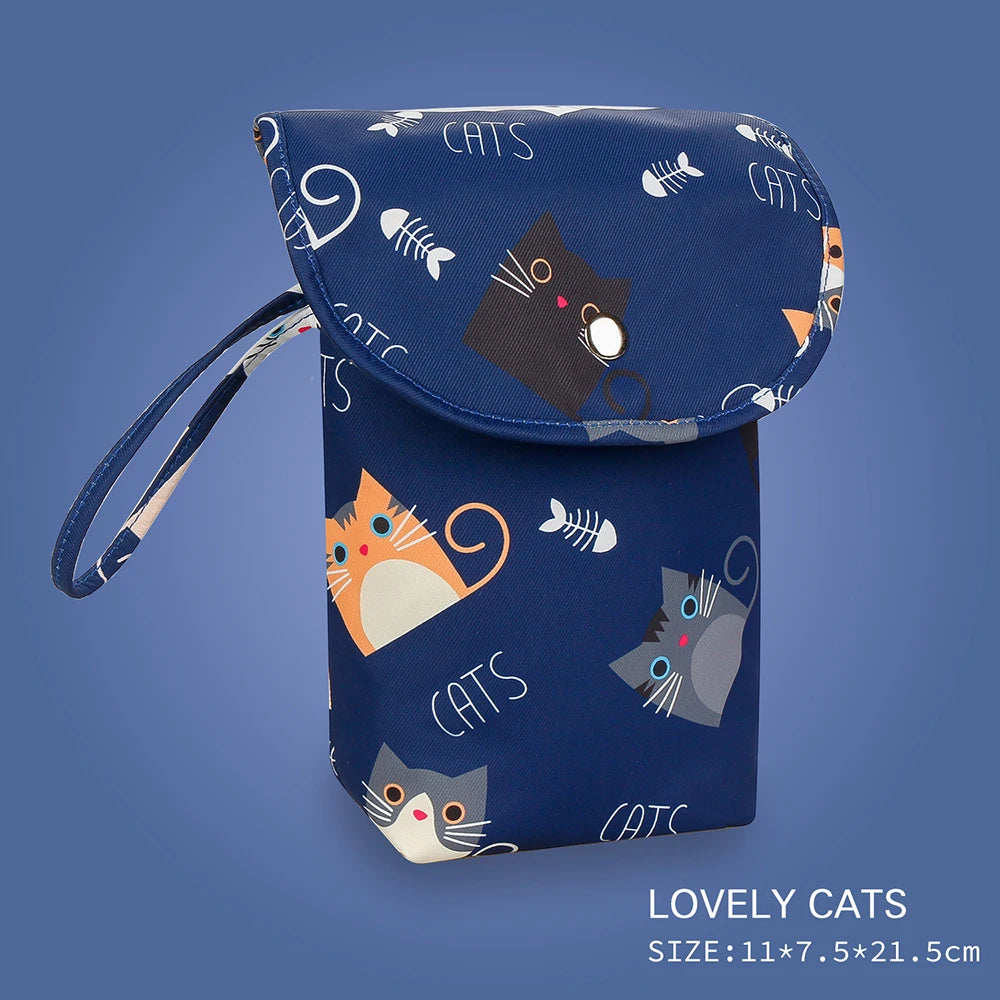 Bolsa de Almacenamiento Portátil para Pañales Desechables | Comodidad en Movimiento