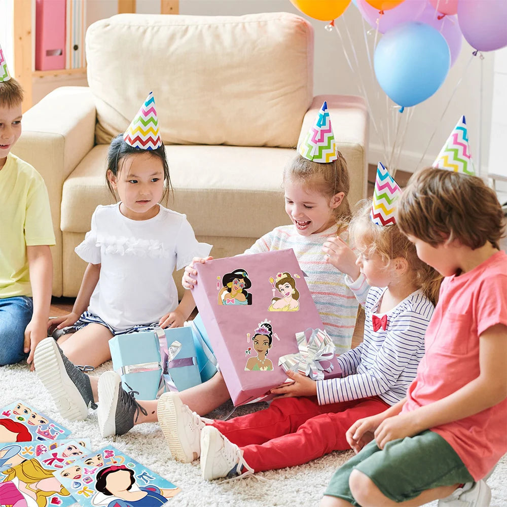 Pegatinas Disney "Crea tu Propia Princesa": ¡Magia y Diversión!