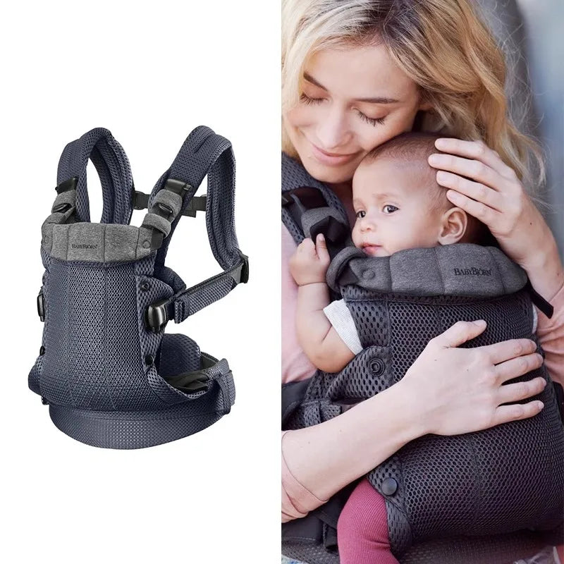 Portabebés BabyBjorn de Malla 3D - Ergonomía 3 en 1 para Recién Nacidos y Niños Pequeños