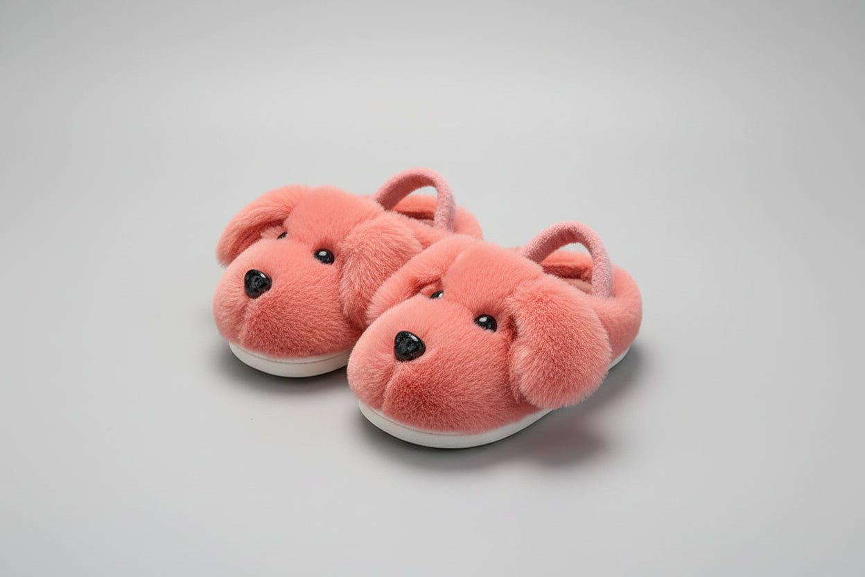 Pantuflas Animadas "Amigos Peluditos" – Ternura y Calidez (12M-6T)