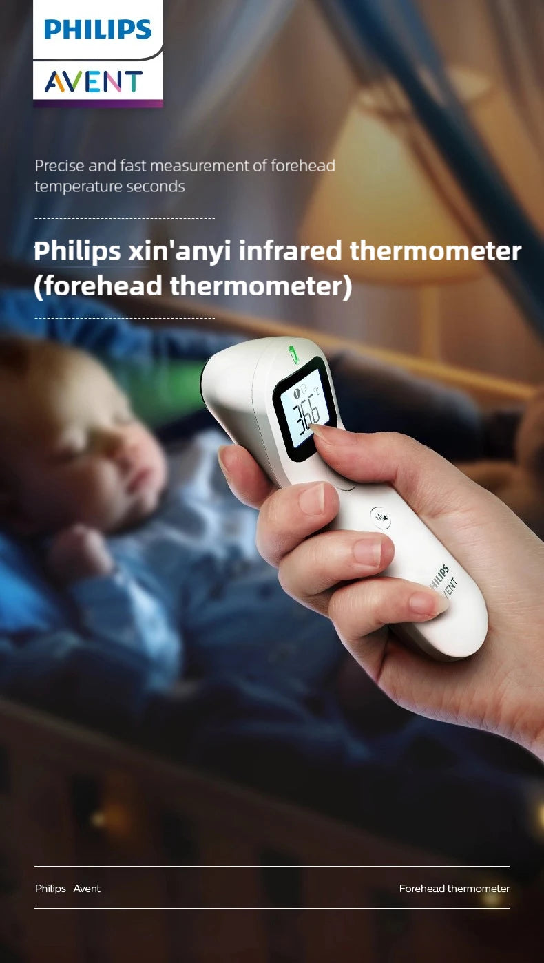 Termómetro Infrarrojo Philips Avent: Preciso, Higiénico y Sin Contacto