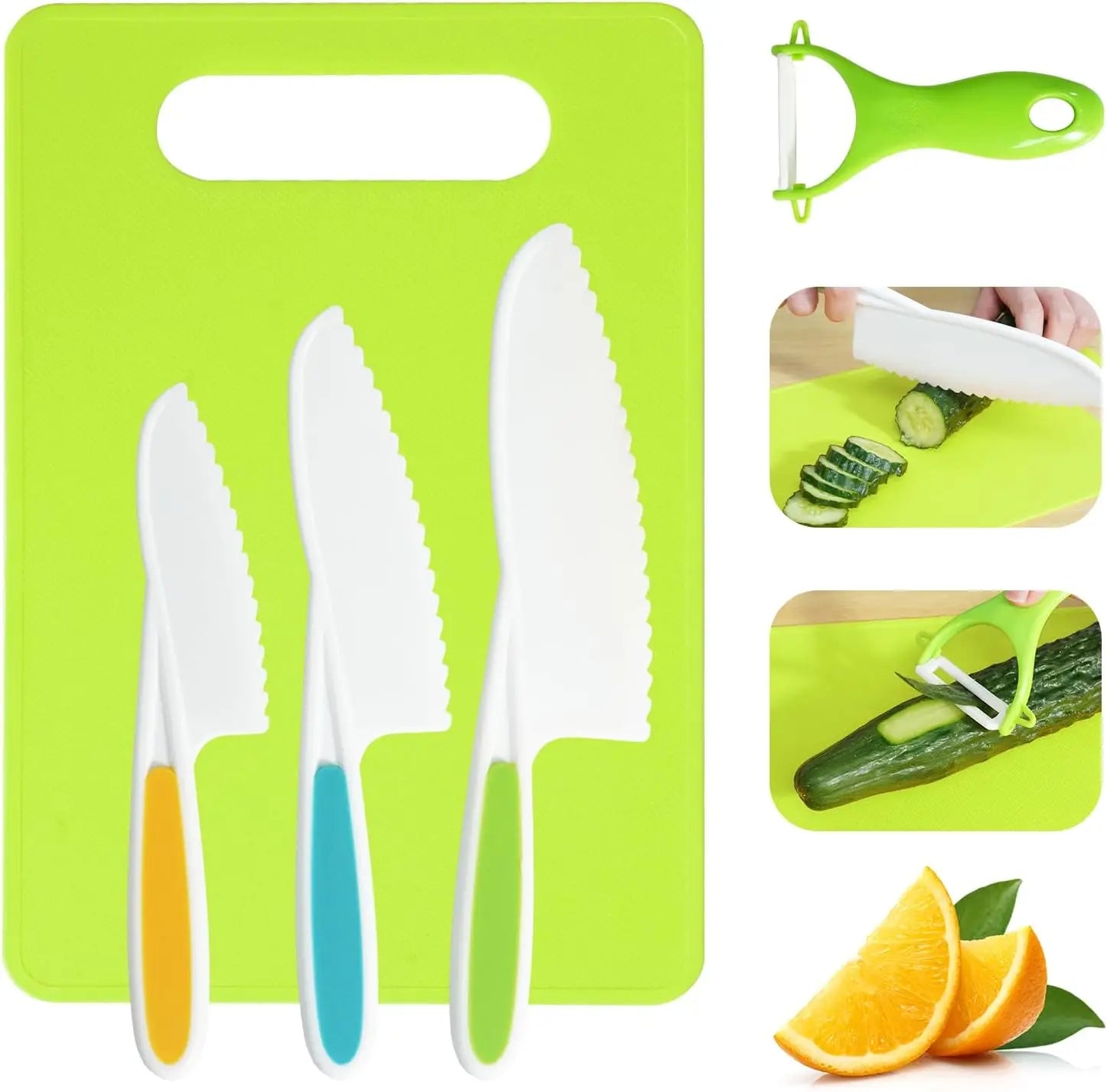 Utencilios Montessori de cocina para niños