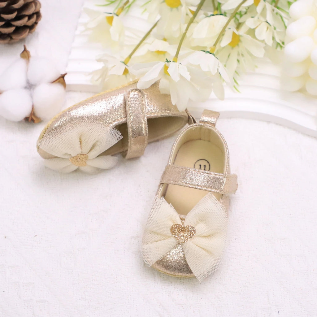 Zapatos de Princesa para Primeros Pasos - Antideslizantes y Transpirables