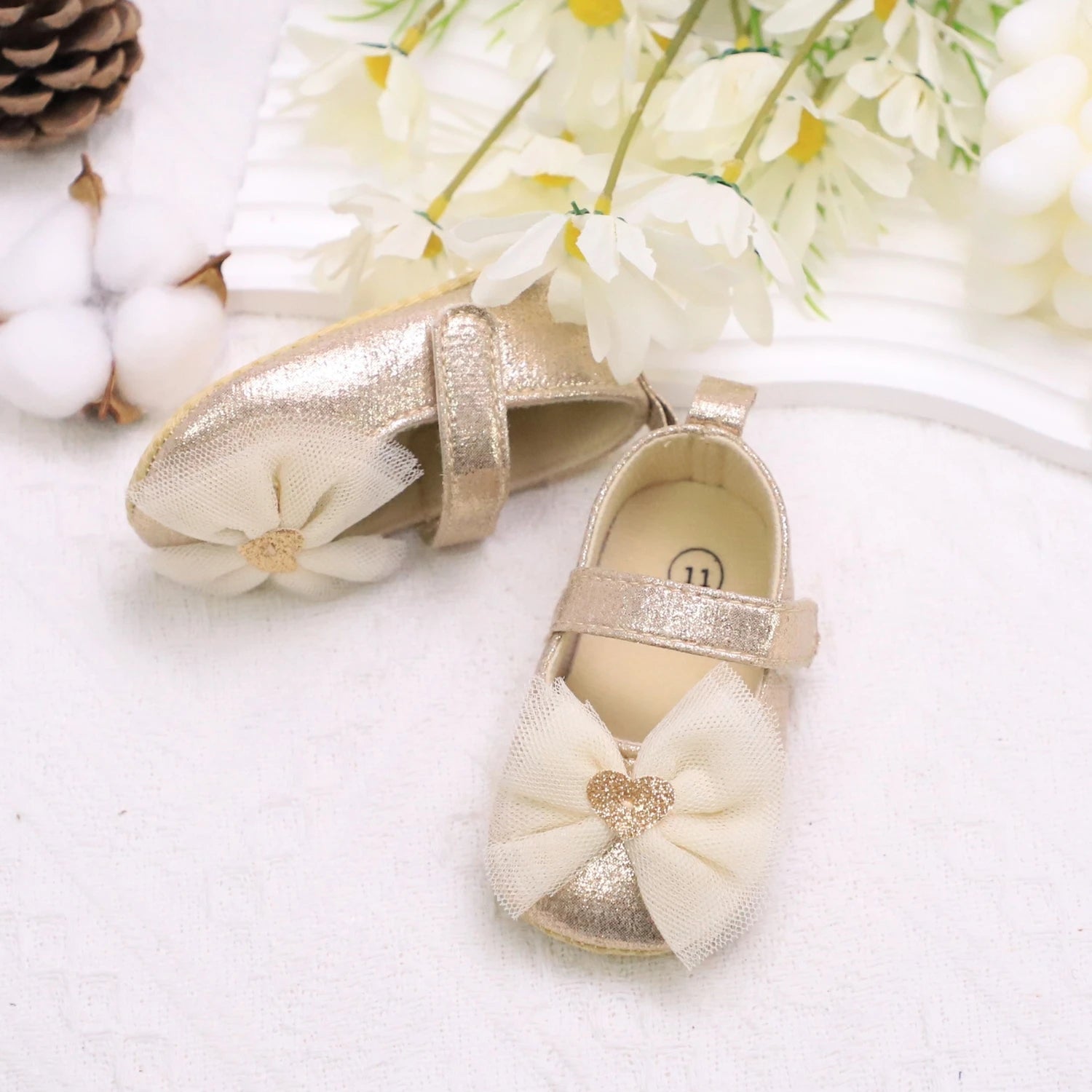 Zapatos de Princesa para Primeros Pasos - Antideslizantes y Transpirables