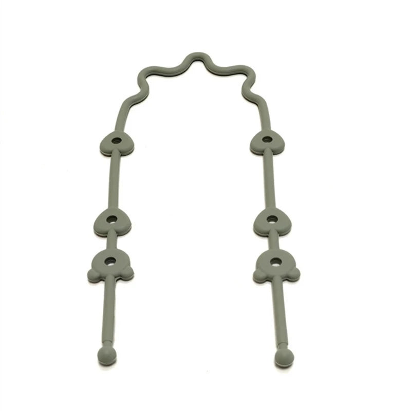 Correa/Cadena de Silicona Universal para Chupete y Accesorios (Sistema de Bucle Ajustable)