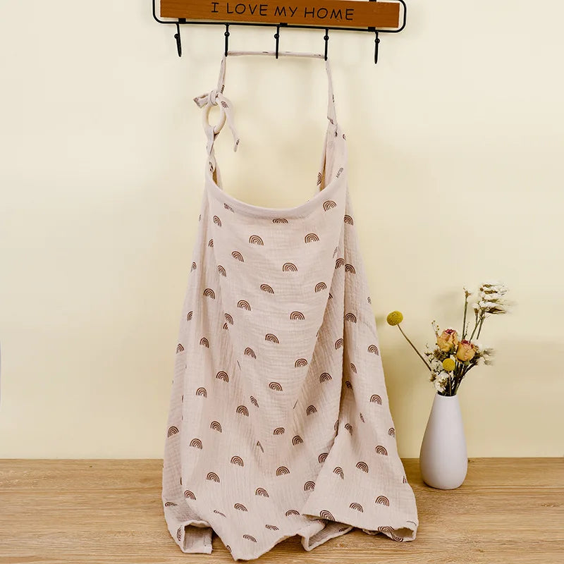 Manta de Algodón para lactancia | Ajustable y Multiusos (100x60 cm)