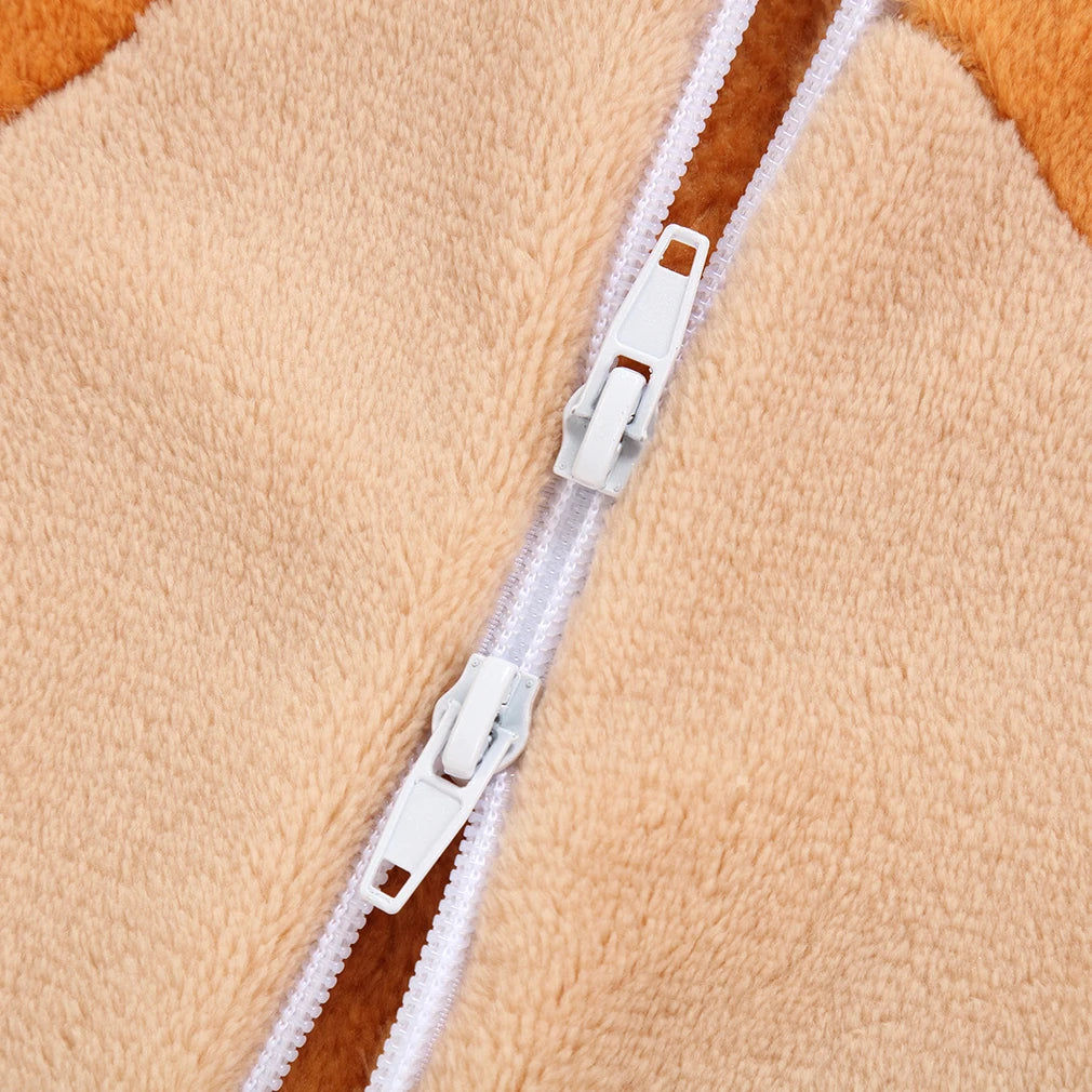 Mameluco de Invierno de Animales| Disfraz Temático Calientito (0 a 4 Años)