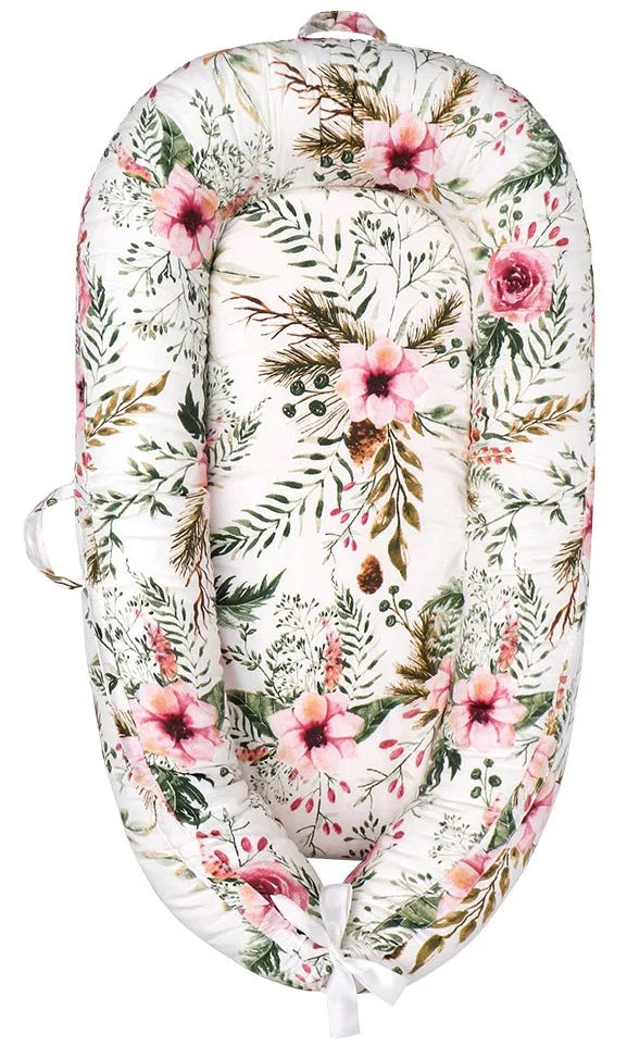 Nido Portátil Desmontable Anti-Vuelco para Bebé (0-18 Meses) con Tapete Refrescante