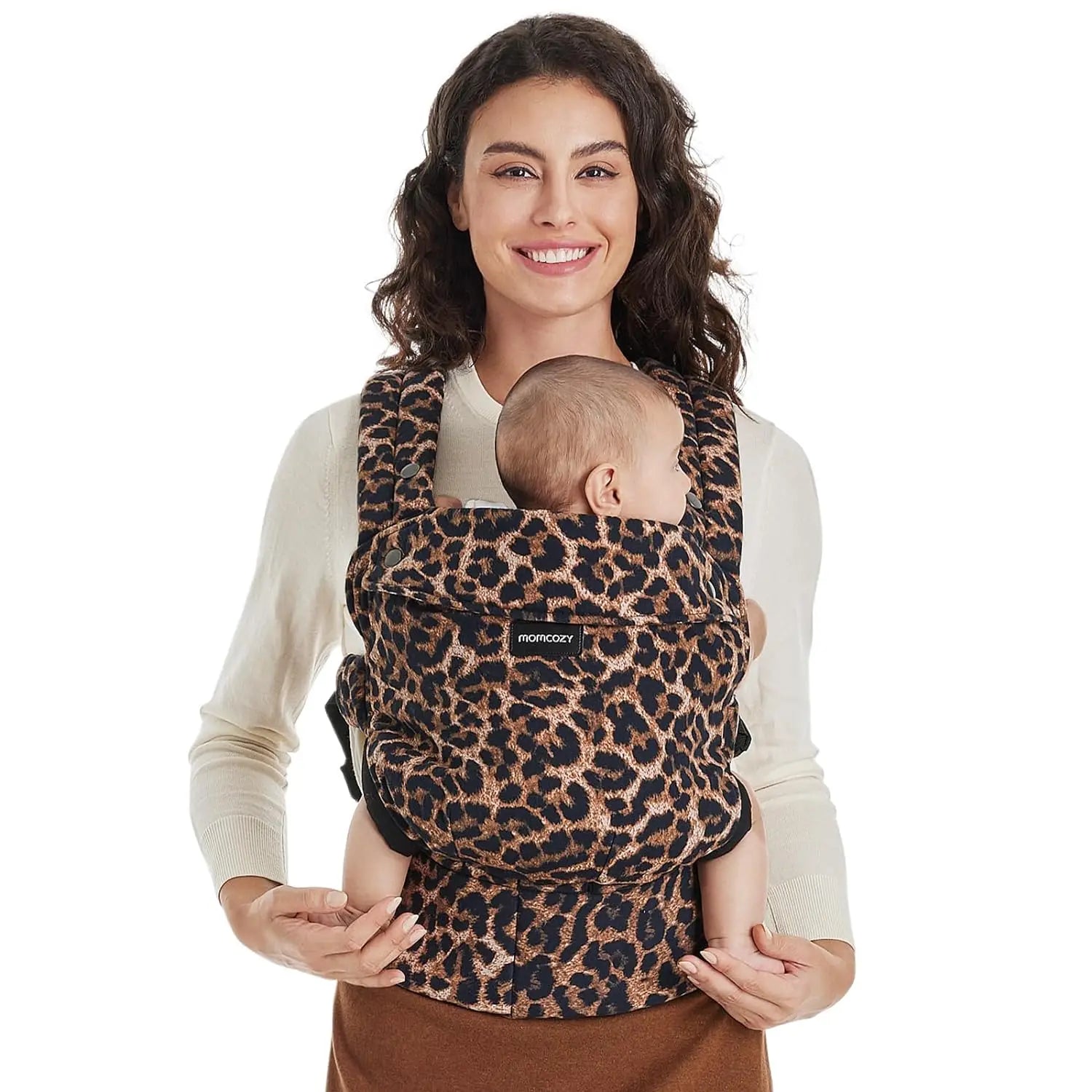 Mochila Portabebés Momcozy Ergonómica | Súper Cómoda y Ligera