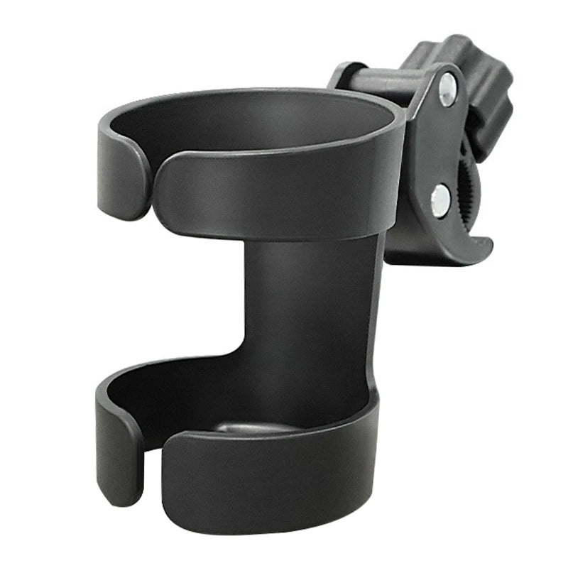 Soporte para bebidas con rotación de 360 grados.