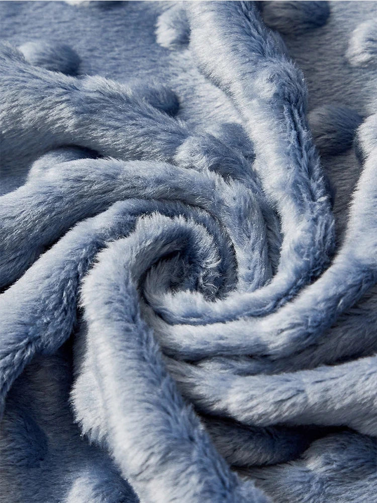 Sábana Ajustable de Franela de Puntos para Cuna: Poliéster, Cálida de Invierno (130x70 cm)