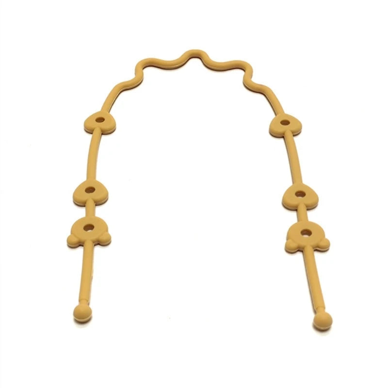 Correa/Cadena de Silicona Universal para Chupete y Accesorios (Sistema de Bucle Ajustable)