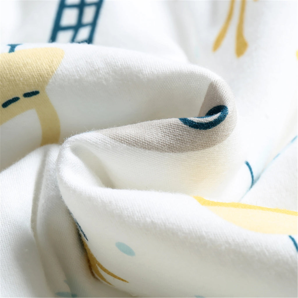 Saco de Dormir de Algodón (Grado Térmico 2.5): Mangas Largas Anti-Patadas (0-3 Años)