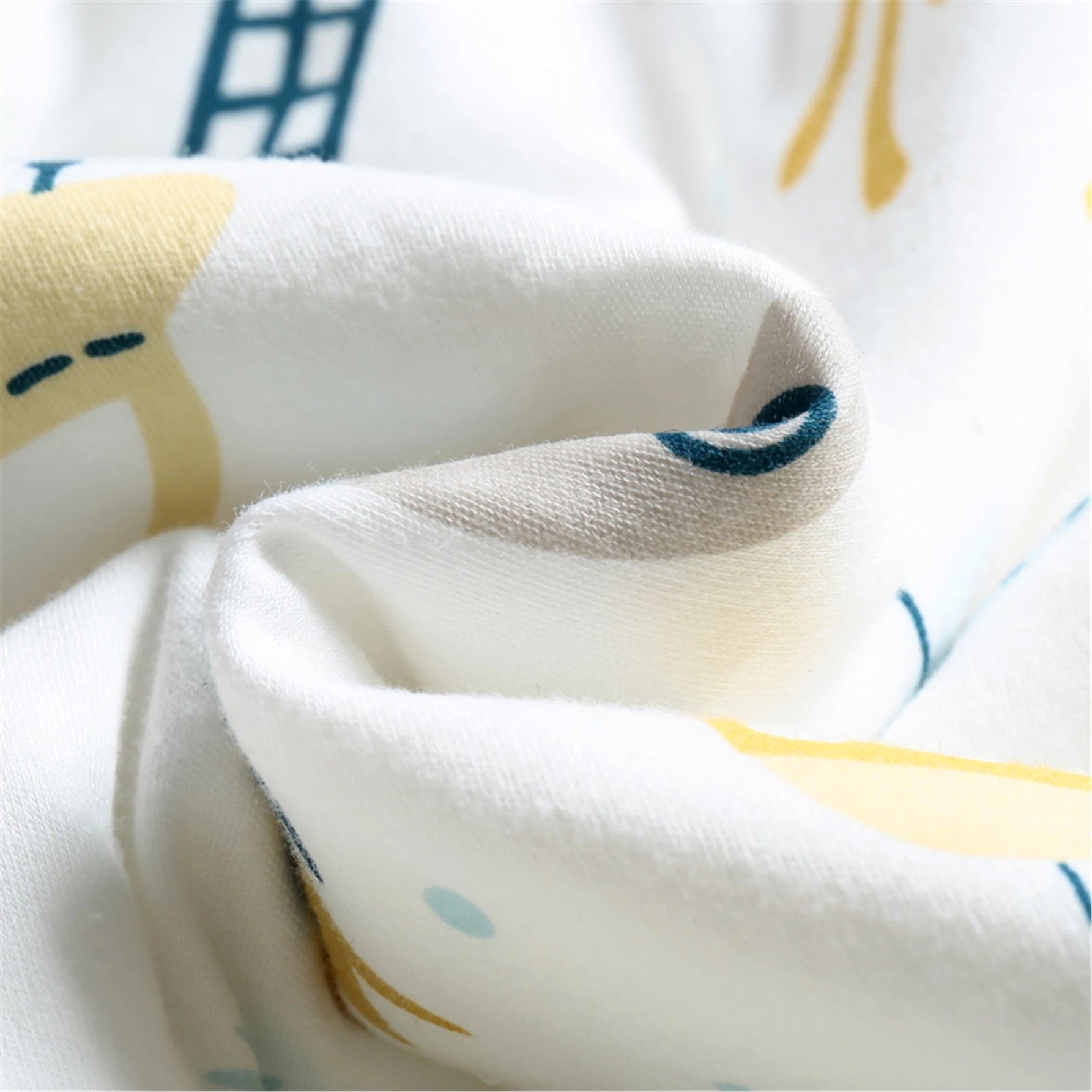 Saco de Dormir de Algodón (Grado Térmico 2.5): Mangas Largas Anti-Patadas (0-3 Años)