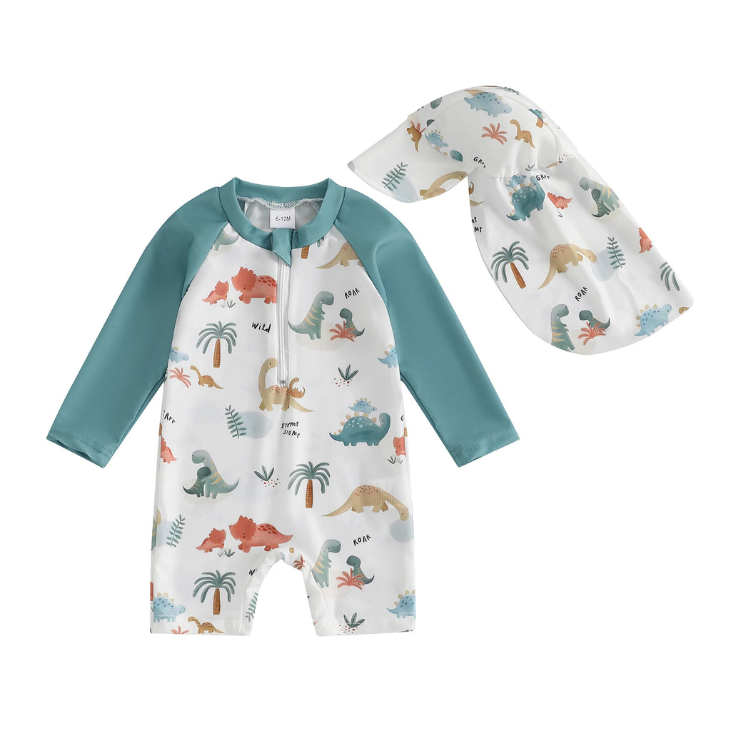 Bañador "Dino-Protección" – ¡Aventuras Seguras bajo el Sol! (6M-4T)