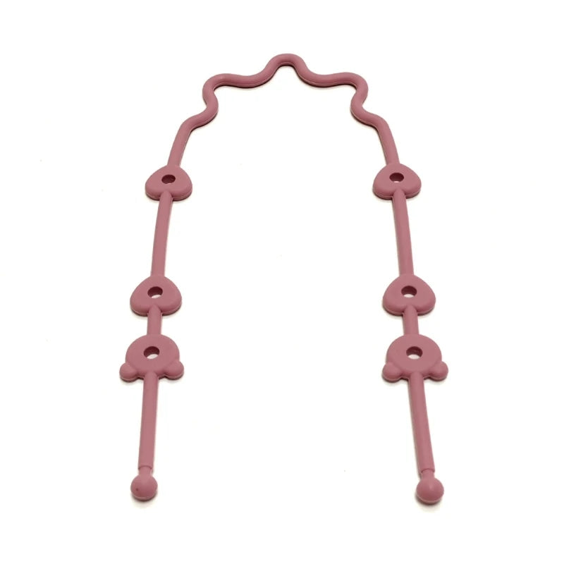 Correa/Cadena de Silicona Universal para Chupete y Accesorios (Sistema de Bucle Ajustable)