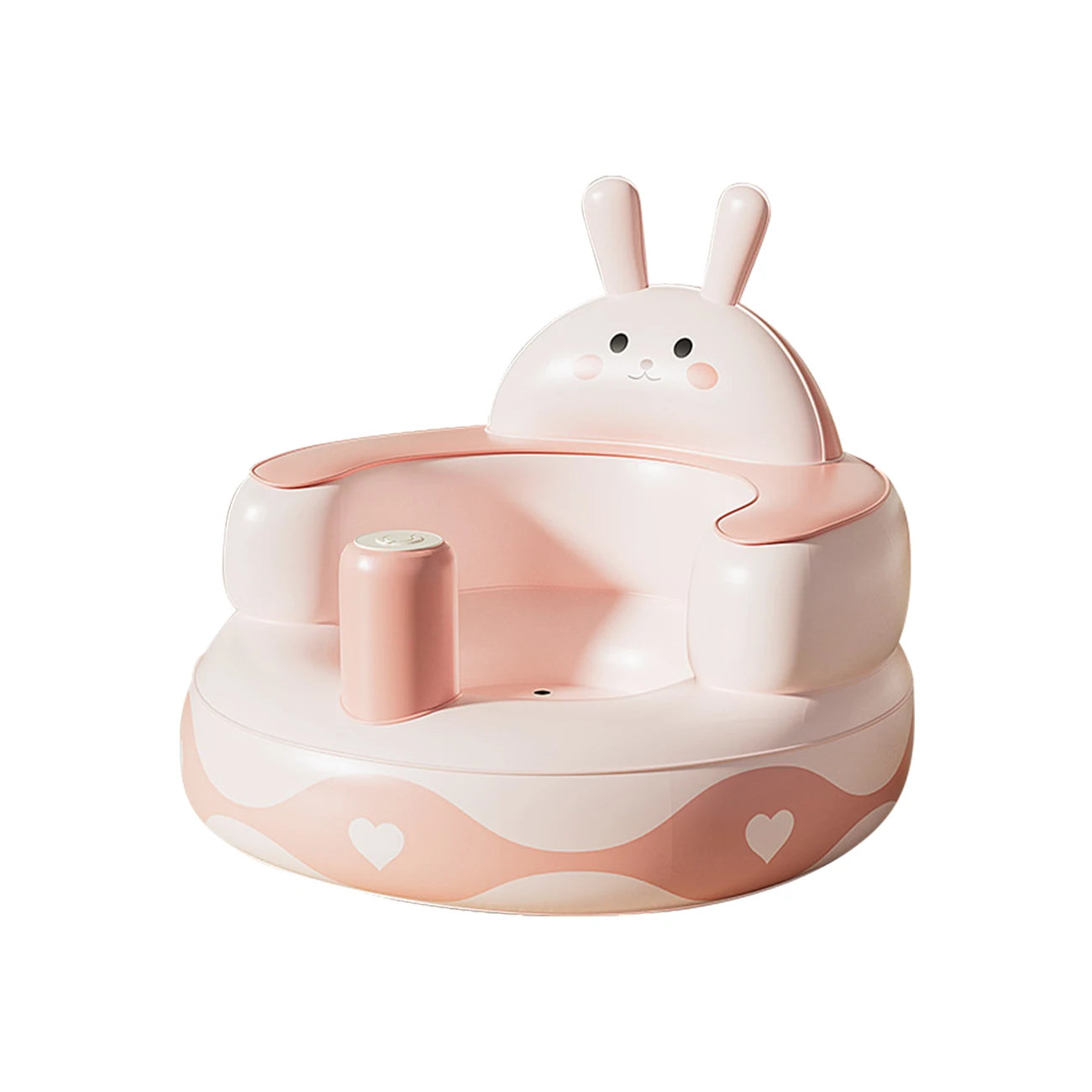 Asiento Inflable de Piso para Bebé: Portátil, Ecológico y Versátil (3 Meses en Adelante)