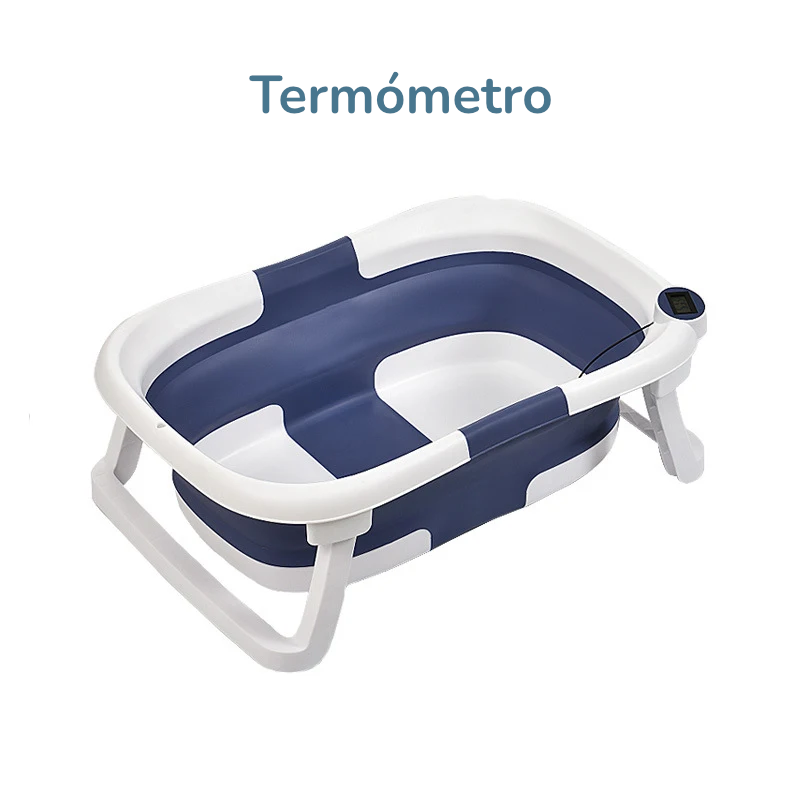 Bañera Plegable Termosensible Inteligente: Seguridad y Comodidad para el Baño del Bebé