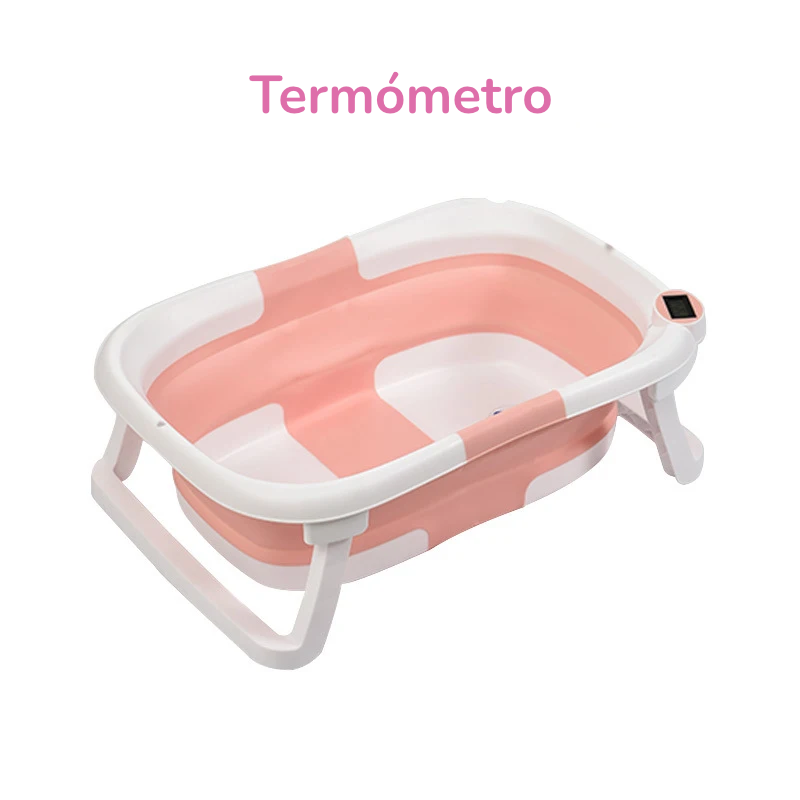 Bañera Plegable Termosensible Inteligente: Seguridad y Comodidad para el Baño del Bebé