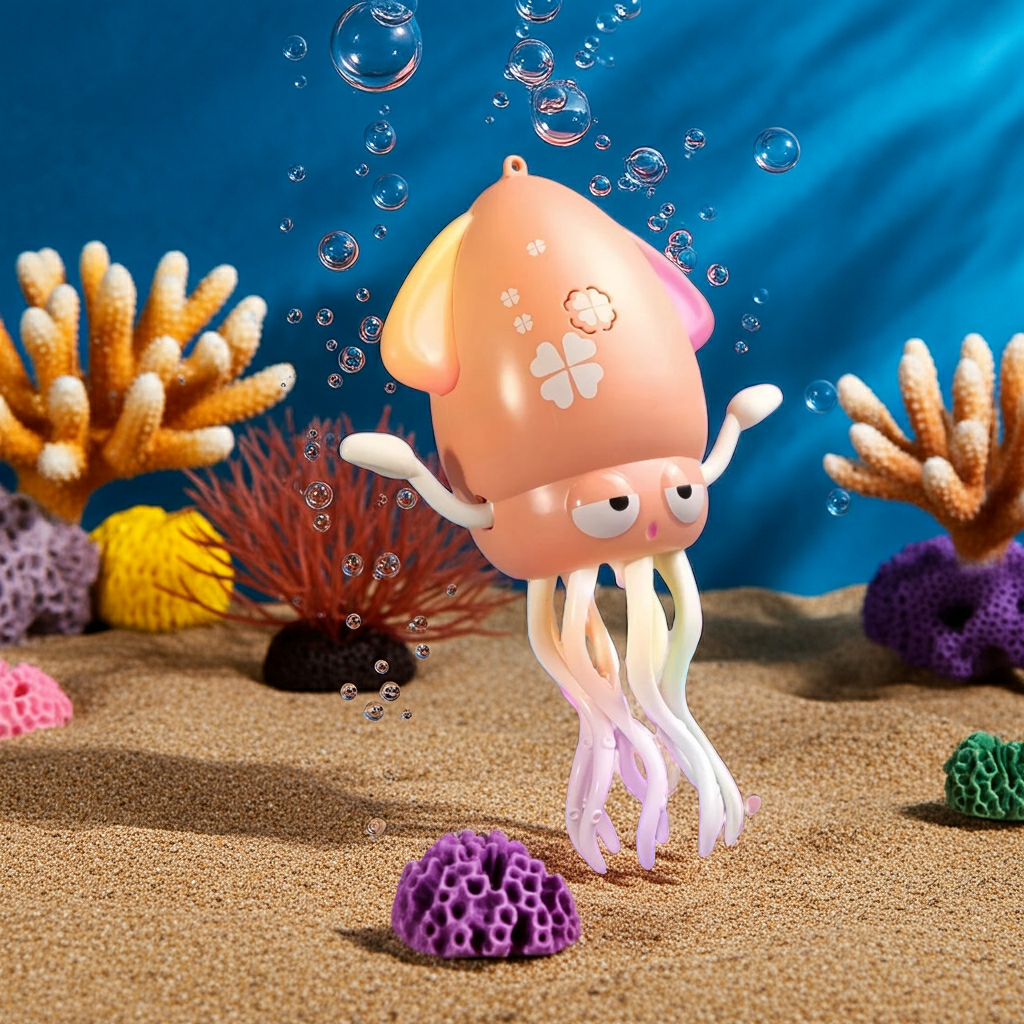 Calamar Bailarín Mágico | ¡Diversión Interactiva con luz y sonido!