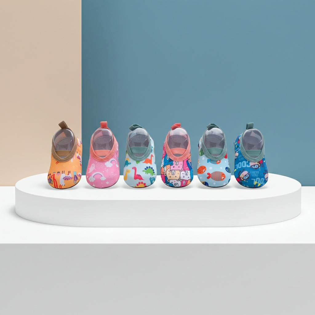 Zapato de Agua de Tela Suave para Bebés y Niños | Secado Rápido y Antideslizante