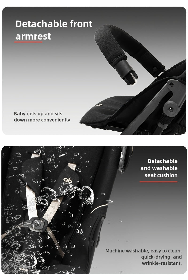 Carriola GB Pockit 3H: La Aliada de Viaje Ultra-Compacta