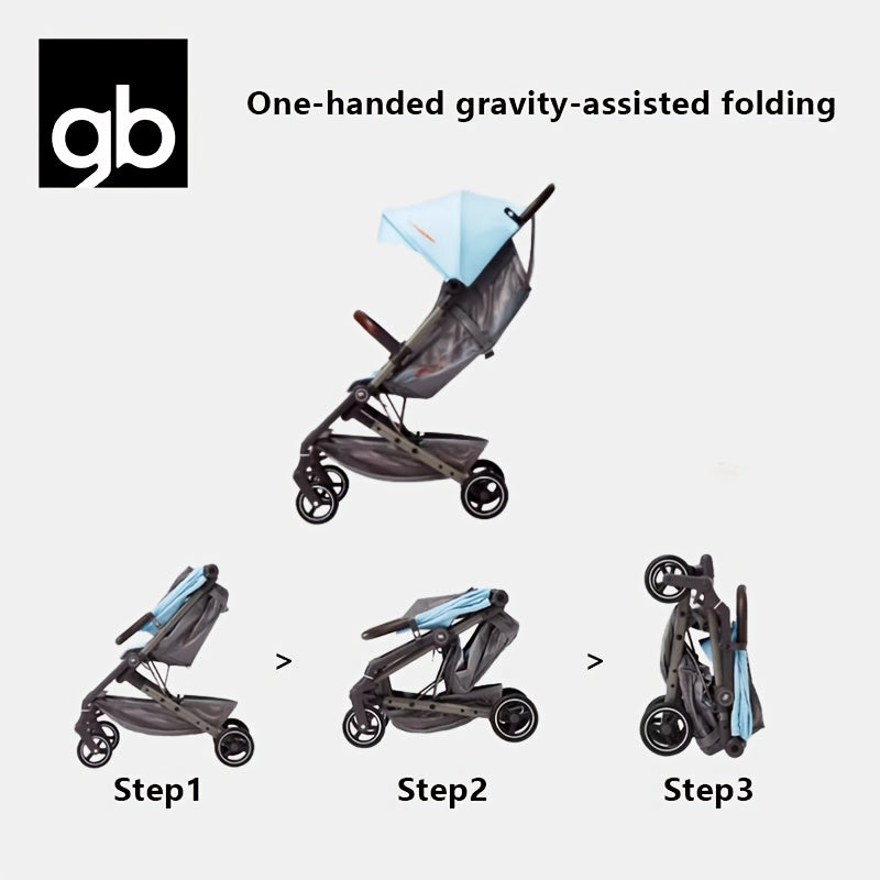 Carriola Ligera GB FLAM Plus: Ideal para Bebés y Viajes