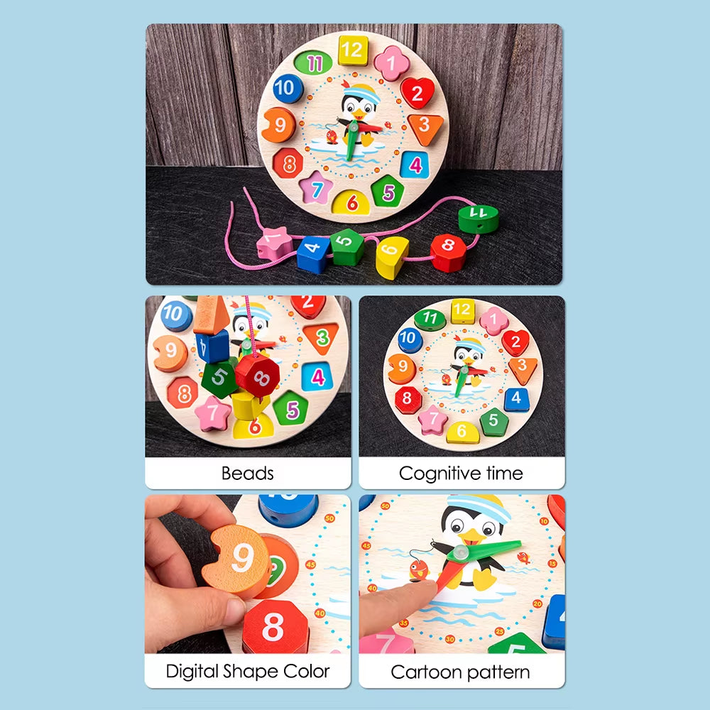 Juguete de madera Montessori (Diferentes estilos)